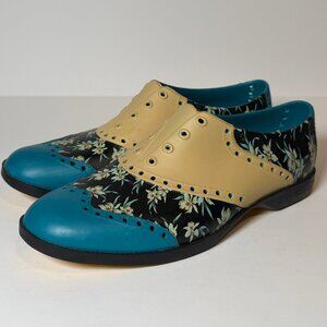 Biion Oxford Wingtip Golf Shoes